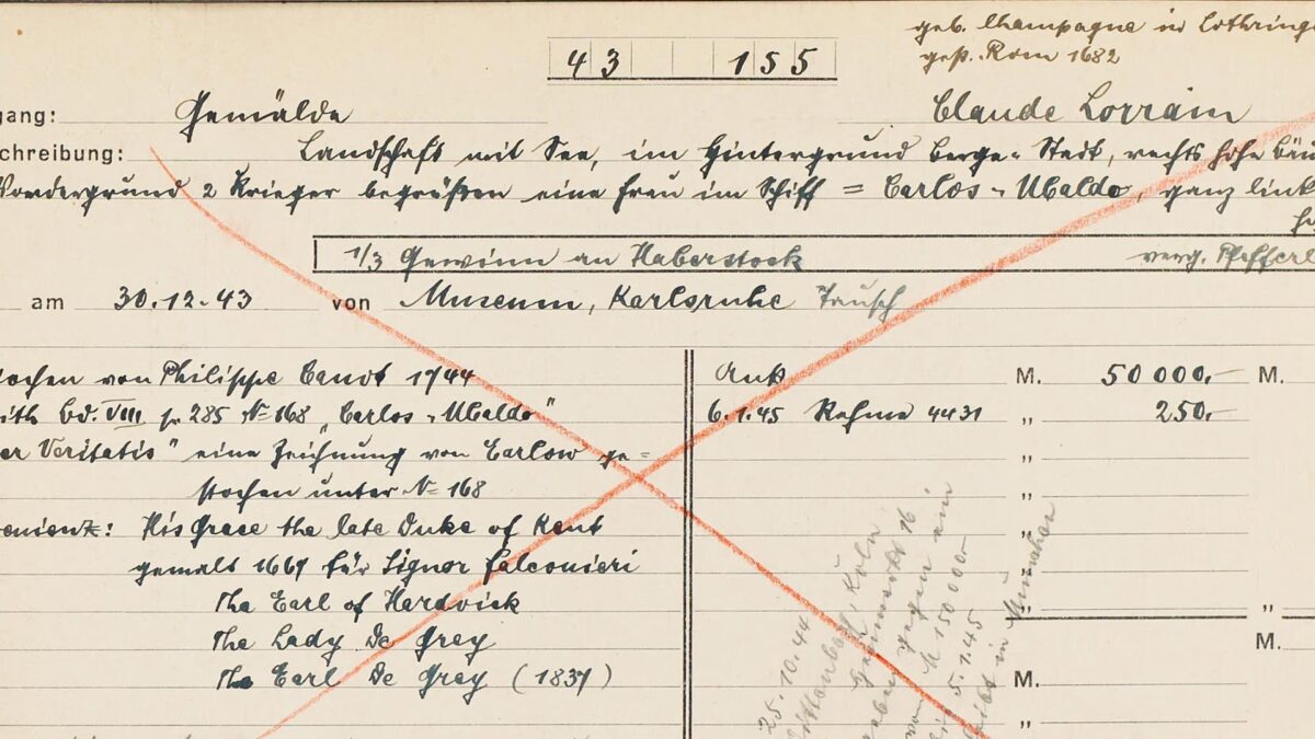 Birgit Jooss zu komplizierten Tauschgeschäften der Kunsthandlung Julius Böhler