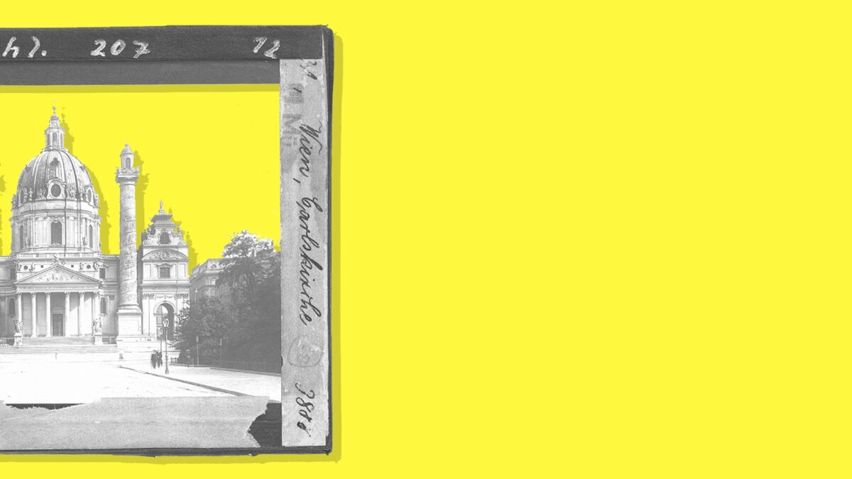 Georg Schelbert über die Dias der Münchner Kunstgeschichte