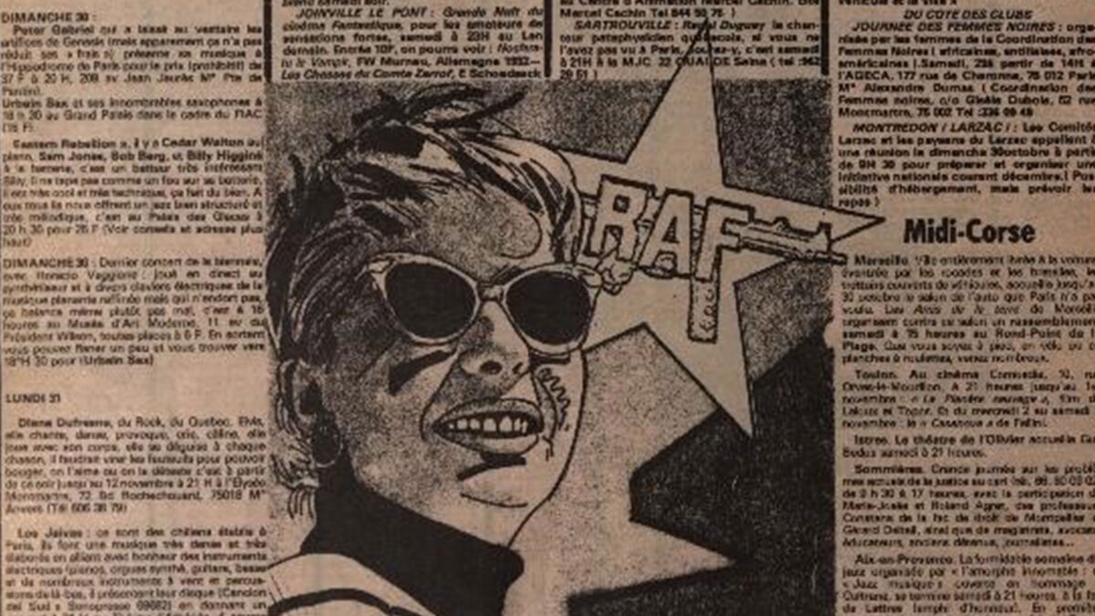 Rüdiger Hoyer et Julia Bondl présentent le Catalogue en ligne des interventions graphiques du groupe d’artistes Bazooka dans le quotidien Libération en 1977/78 (II)